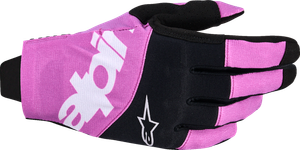 ALPINESTARS 3560125-1568-XL Techstar Gloves - Black/Light Gray/Purple XL