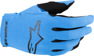 ALPINESTARS 3541824-713-XS Youth Radar MX Gloves - Blue/Black XS