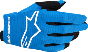 ALPINESTARS 3541824-7262-3XS Youth Radar Gloves - UCLA Blue/White 3XS