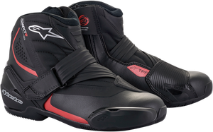 ALPINESTARS 2224521-13-43 SMX-1R V2 Boots - Black/Red US 9 / EU 43