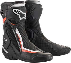 ALPINESTARS 2221119-1231-38 SMX Plus Vented Boots - Black/White/Red US 5 / EU 38