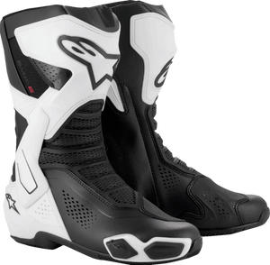 ALPINESTARS 2223225-21-42 SMX-6 V3 Vented Boots - Black/White US 8/EU 42