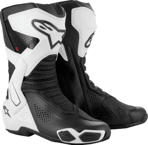 ALPINESTARS 2223225-21-48 SMX-6 V3 Vented Boots - Black/White US 12.5/EU 48