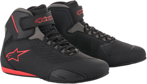 ALPINESTARS 2515618131135 Sektor Vented Shoes - Black/Gray/Red US 13.5