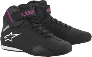 ALPINESTARS 251571910396.5 Stella Sektor Shoes - Black/Pink US 6.5 / EU 38