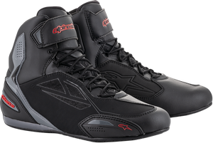 ALPINESTARS 2540719131-7 Faster-3 Drystar® Riding Shoes - Black/Gray/Red US 7