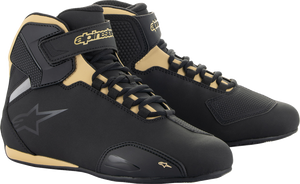 ALPINESTARS 2515719-1090-7.5 Stella Sektor Shoes - Black/Champagne US 7.5 / EU 39
