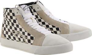 ALPINESTARS 2540726-2081-11 Ride-63 Canvas Shoes - White/Black/Chess US 11