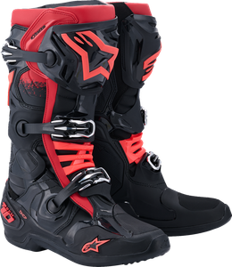 ALPINESTARS 2010020-13-14 Tech 10 Boots - Black/Red US 14 / EU 49.5