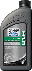BEL-RAY 99280-B1LW H1-R Racing 100% Synthetic Ester 2T Engine Oil - 1L