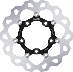 GALFER DF822FLW Brake Rotor - Rear - Black Carrier - Rear Black Carrier