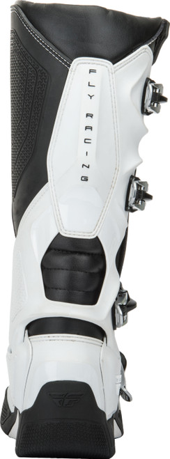FLY RACING 364-70408 FR5 BOOTS WHITE SZ 08