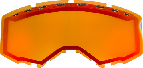 FLY RACING FLB-032 DUAL LENS WITH VENTS ADULT RED MIRROR/PERSIMMON