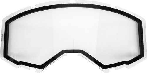 FLY RACING FLB-034 DUAL LENS W/O VENTS ADULT CLEAR
