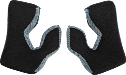 FLY RACING 73-47221YL FORMULA CHEEK PAD BLACK/COOL GREY YL 50MM