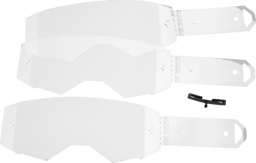 FLY RACING 37-54020 LAMINATE TEAR-OFFS 3 STACK / 3 PK