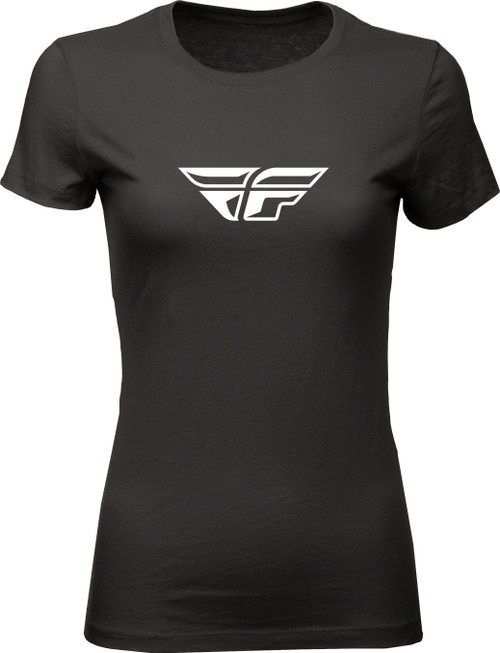 FLY RACING 356-0480X WOMEN'S FLY F-WING TEE BLACK XL