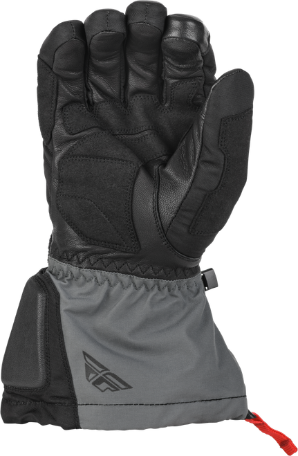 FLY RACING 363-3893S AURORA GLOVES BLACK/GREY SM