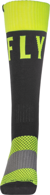 FLY RACING 350-0530S MX PRO SOCKS HI-VIS/BLACK SM/MD