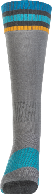 FLY RACING 350-0541S MX SOCKS THIN GREY SM/MD