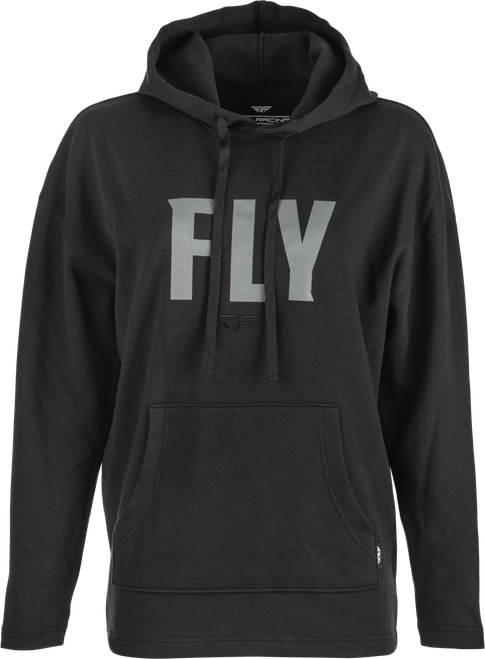 FLY RACING 358-00102X WOMEN'S FLY WEEKENDER HOODIE BLACK/GREY 2X