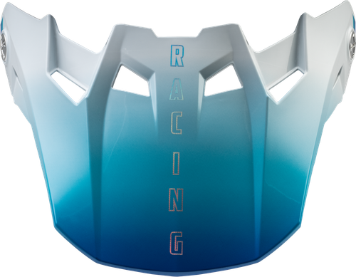FLY RACING 73-47111M FORMULA CC DRIVER HELMET VISOR BLACK/BLUE/WHITE MD/LG