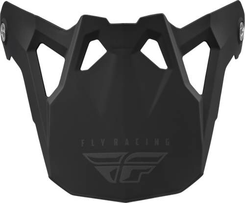 FLY RACING 73-87300S FORMULA CP SOLID HELMET VISOR MATTE BLACK YM-SM