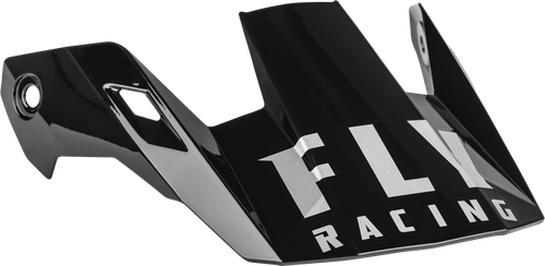 FLY RACING 73-91154 RAYCE HELMET VISOR BLACK/WHITE XS-LG