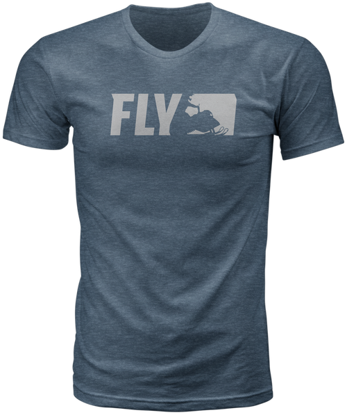 FLY RACING 352-0522M FLY PRIMARY TEE INDIGO MD