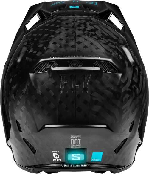 FLY RACING 73-4415XS FORMULA S CARBON HELMET BLACK XS-S1A