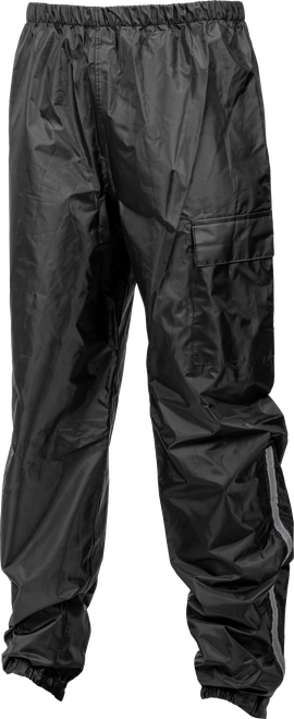 FLY RACING 479-8013L RAIN PANTS BLACK LG