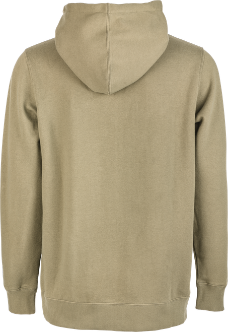 FLY RACING 354-0194S FLY CORPORATE ZIP UP HOODIE TAN/BLACK SM