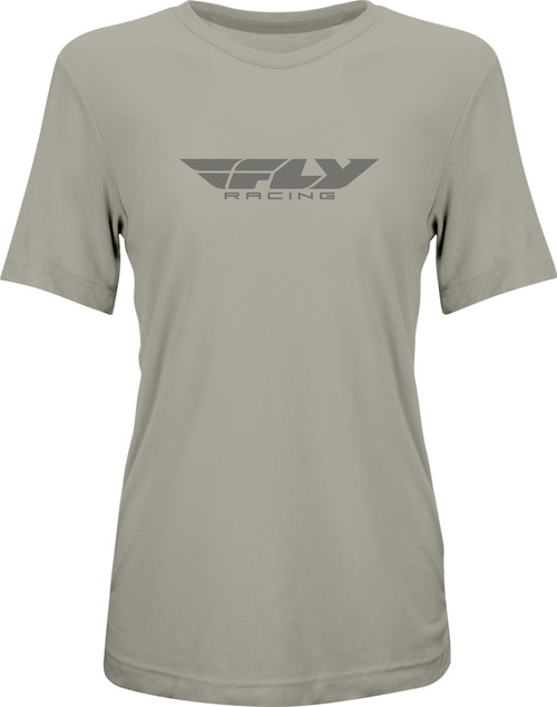 FLY RACING 356-0101X WOMEN'S FLY ORIGIN CORP TEE STONE HEATHER XL