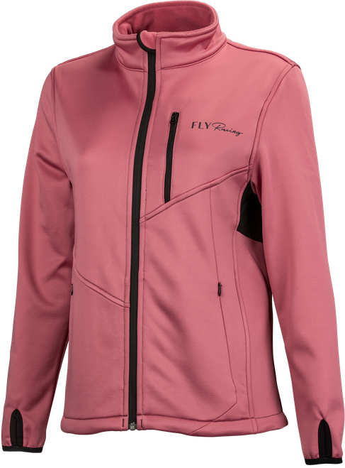 FLY RACING 354-63422X WOMEN'S MID-LAYER JACKET PINK 2X