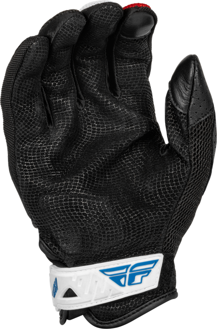 FLY RACING 476-4127S COOLPRO FORCE GLOVES BLACK/WHITE/RED SM