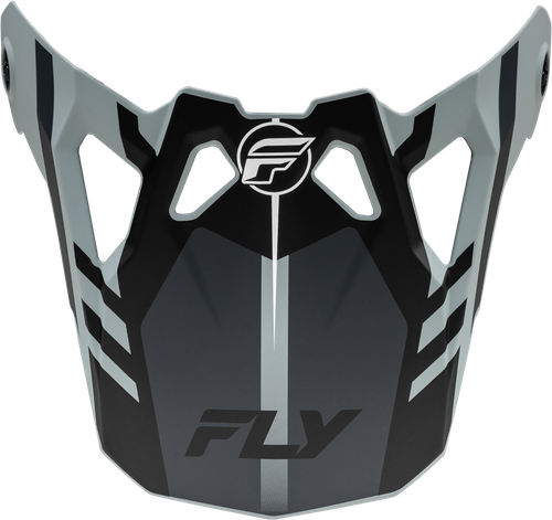 FLY RACING 73-0040 FORMULA CP KRYPTON VISOR MATTE GREY/BLACK YS-S