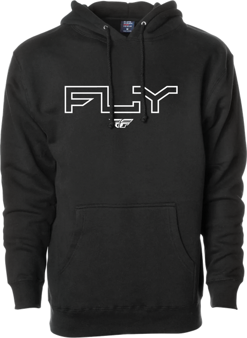FLY RACING 354-0304L FLY EDGE HOODIE BLACK LG