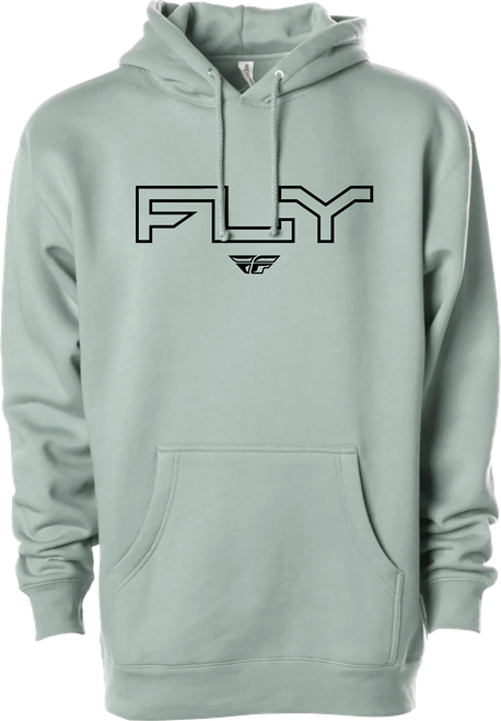 FLY RACING 354-0306M FLY EDGE HOODIE DUSTY SAGE MD