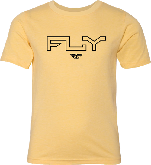 FLY RACING 354-0311YL YOUTH FLY EDGE TEE BANANA YL
