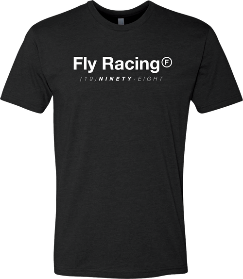 FLY RACING 354-0313L FLY TRADEMARK TEE BLACK LG