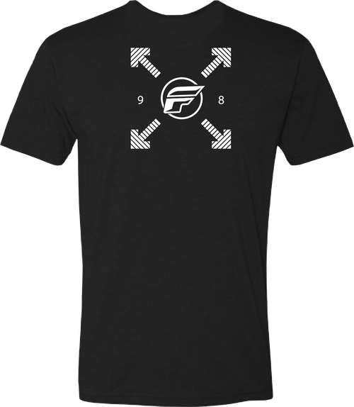 FLY RACING 354-03222X FLY LOST TEE BLACK 2X
