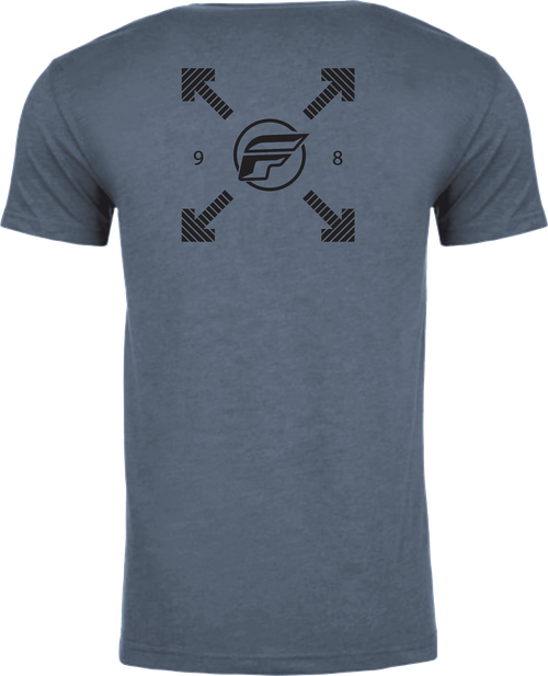 FLY RACING 354-0325M FLY LOST TEE INDIGO MD