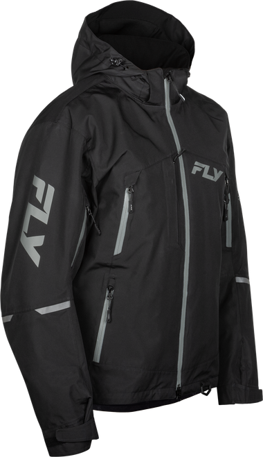 FLY RACING 470-41063X INCLINE JACKET BLACK/GREY 3X