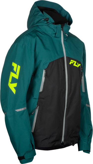 FLY RACING 470-4109M INCLINE JACKET TEAL/BLACK MD