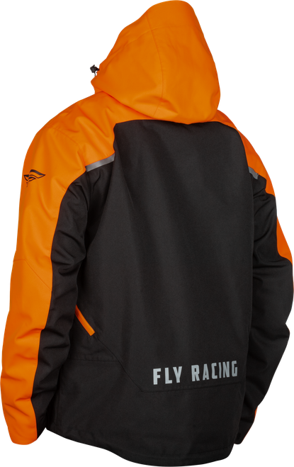 FLY RACING 470-5208X CARBON JACKET BLACK/ORANGE XL
