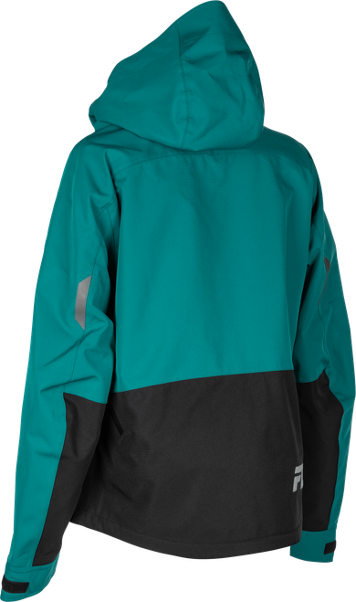 FLY RACING 470-5212L WOMEN'S CARBON JACKET DEEP LAKE/BLACK LG