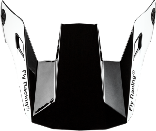 FLY RACING 73-91133 RAYCE HELMET VISOR BLACK/WHITE/GREY XS-LG
