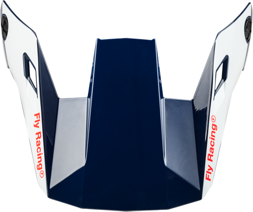 FLY RACING 73-91143 RAYCE HELMET VISOR RED/WHITE/BLUE XL-2X