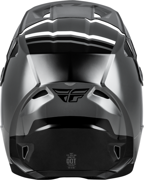 FLY RACING 73-8720XS KINETIC VERDICT HELMET GREY/BLACK/WHITE XS