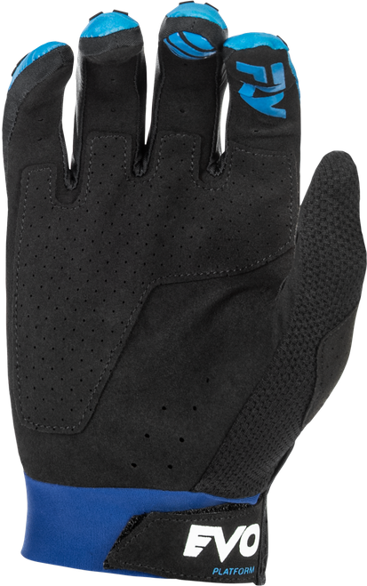 FLY RACING 379-111YL YOUTH EVOLUTION DST GLOVES BLUE/WHITE YL